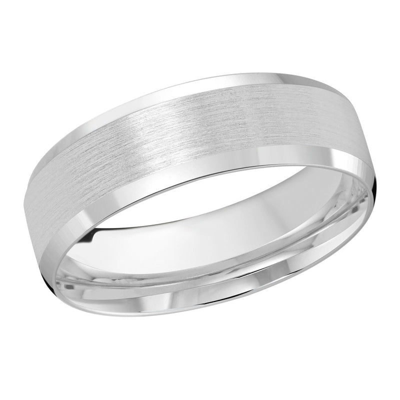 Malo Rings - Platinum Wedding Band #M3-1105-7W-01 | LaViano 