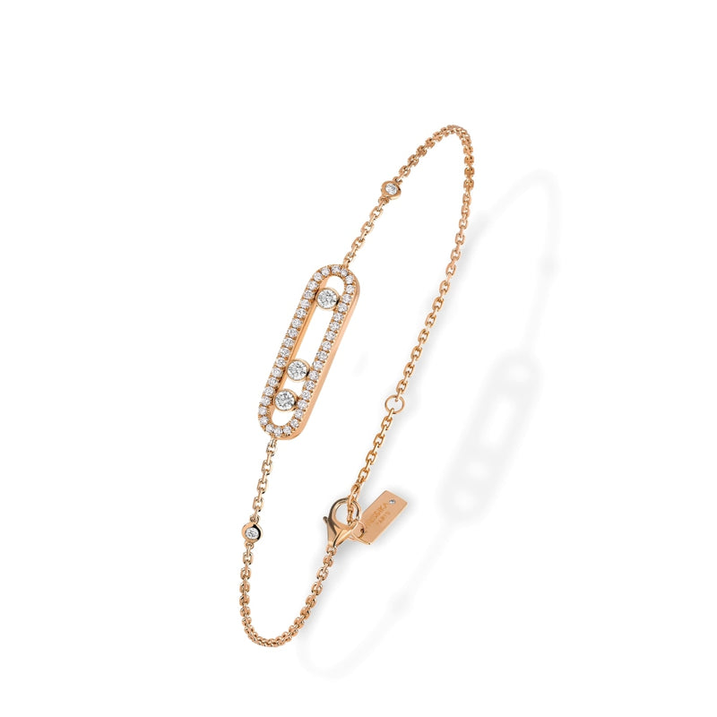 Messika Bracelets - 18K Rose Gold Diamond Bracelet | LaViano