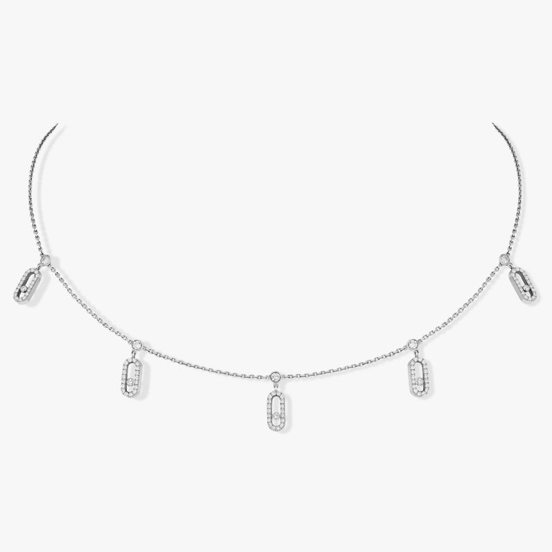 Messika Necklaces - 18K White Gold Diamond Necklace | 