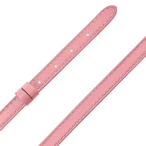 Messika - My Move Baby Pink Leather Bracelet | LaViano 