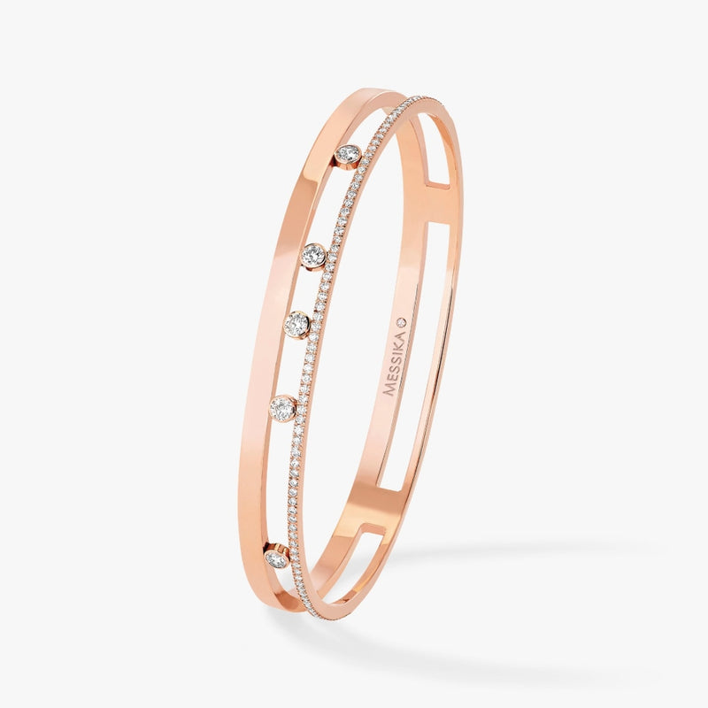 Messika Bracelets - Rose Gold Diamond Bracelet - MOVE ROMANE