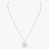 Messika Necklaces - White Gold Diamond Necklace - LUCKY MOVE