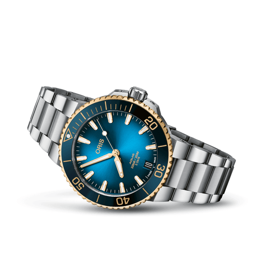 Oris Watches - AQUIS DATE CALIBRE 400 | LaViano Jewelers NJ