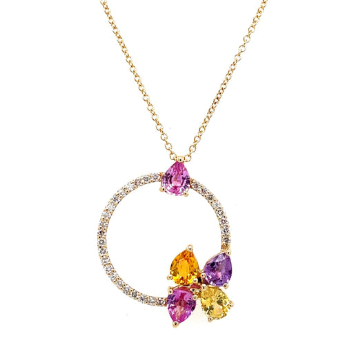 Pe Jay Creations Necklaces - 14K Yellow Gold Diamond