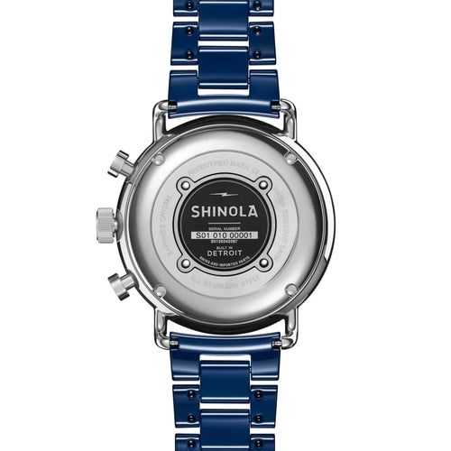 Shinola Watches - CANFIELD SPORT 40MM Blue MOP Dial Ceramic 