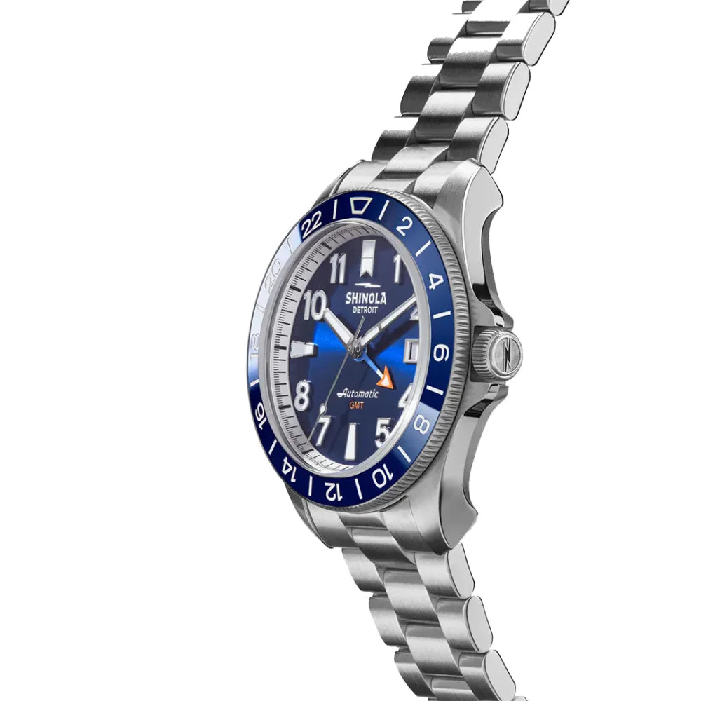 Shinola Monster GMT 40mm S0120247286 - Watches | LaViano – Laviano