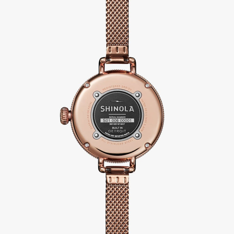 Shinola Watches - The Birdy 34mm - S0120001100 | LaViano 