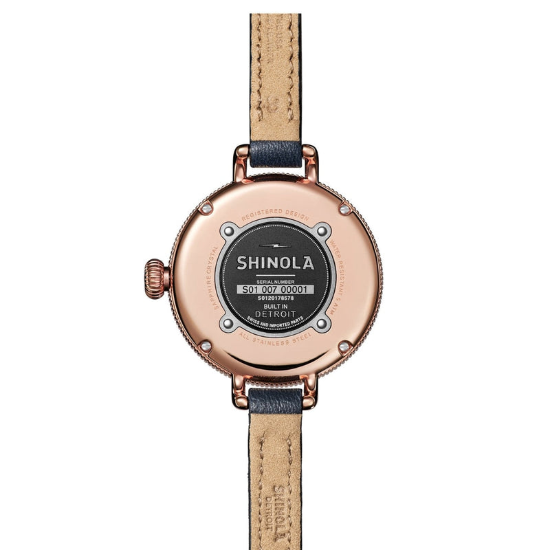 Shinola - The Birdy 34mm S0120178578 | LaViano Jewelers NJ 