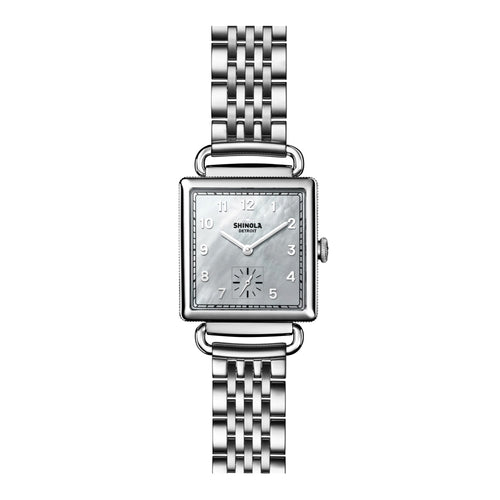 Shinola Watches - The Cass Mother-of-Pearl Dial Stainless 