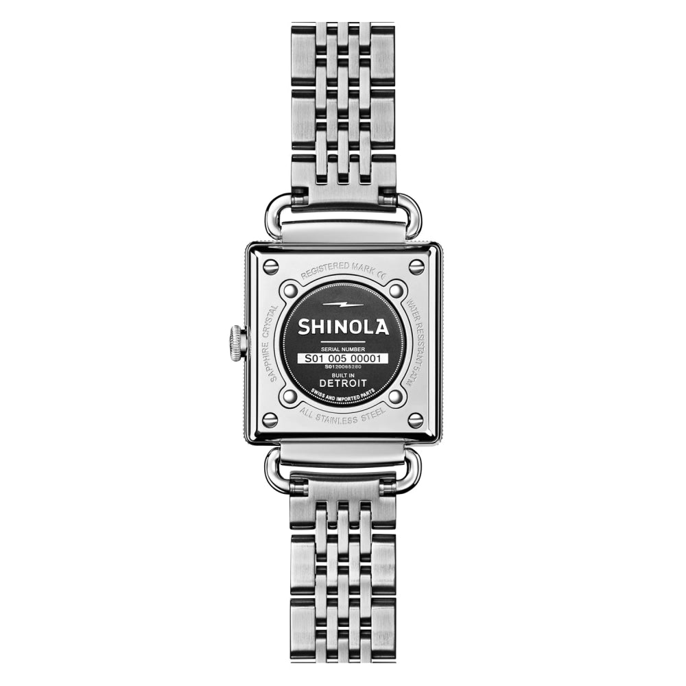 Shinola The Cass Mother-of-Pearl Dial Stainless Steel Watch  display picture 2