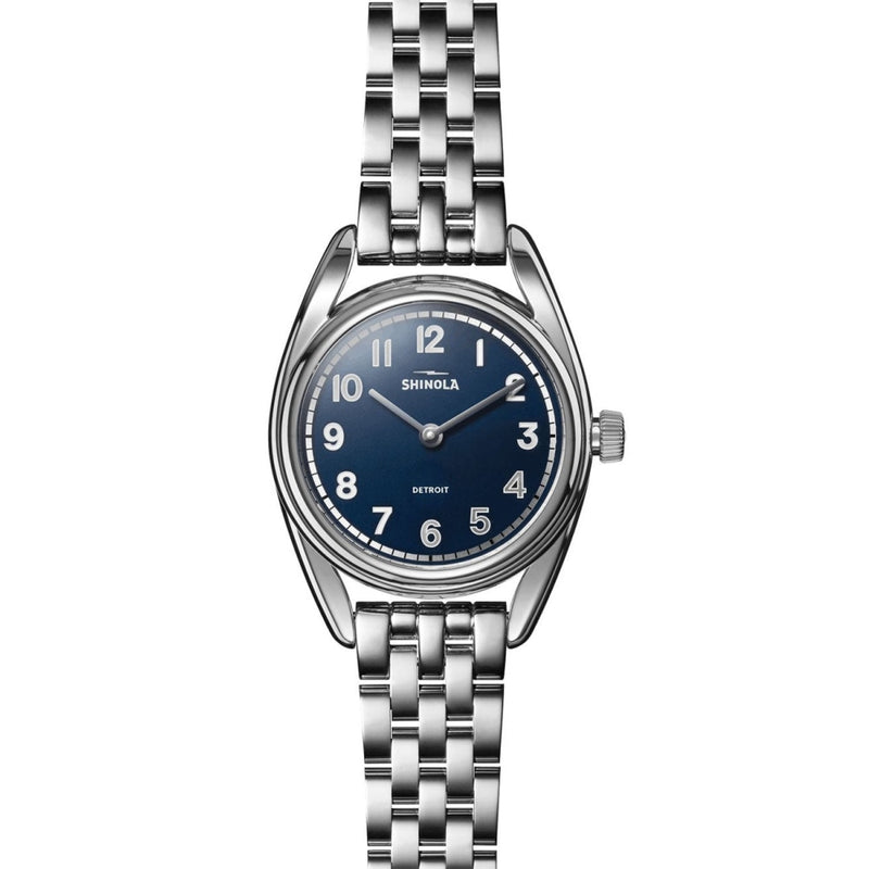 Shinola Watches - The Derby Navy Dial Silver-Tone Stainless 