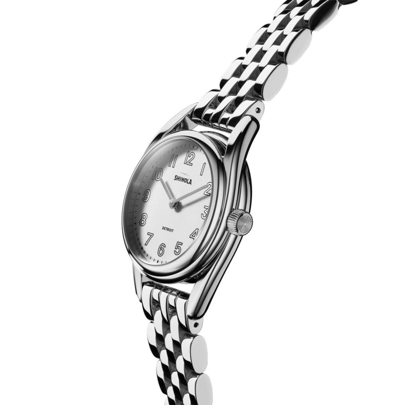 Shinola Watches - The Derby Polished Silver-Tone Stainless 