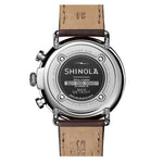 Shinola Watches - The Runwell Chrono Silver Sunray Dial 