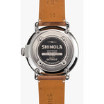 Shinola Watches - The Runwell Green Dial Largo Tan Watch 