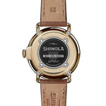 Shinola Watches - The Runwell Ivory Dial British Tan Leather