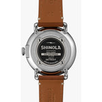 Shinola Watches - Shinola The Runwell White Dial Tan Leather