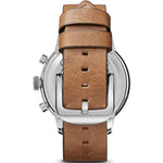 Shinola Watches - The Traveler Chrono Golden Dial Leather 