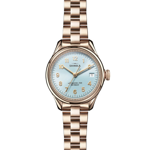 Shinola Watches - The Vinton 32mm Chambray Blue Dial 