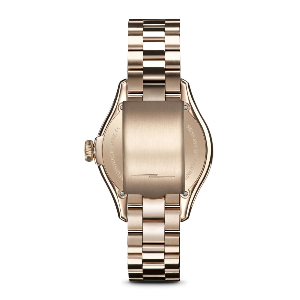 Shinola The Vinton 32mm Chambray Blue Dial Champagne Gold  display picture 3