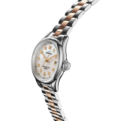 Shinola Watches - The Vinton 32mm White Mother Of Pearl Dial