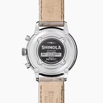 Shinola Watches - Traveler White Alabaster 2 Eye Chronograph