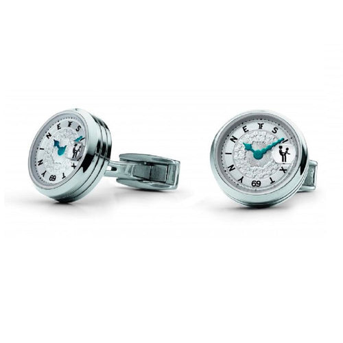 T F Est. 1968 - Stainless Steel Naughty Cufflinks | LaViano 