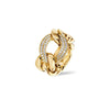 Tirisi Jewelry - 18K Yellow Gold Diamond Chain Ring | 