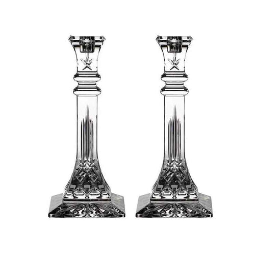 Waterford - Lismore 10in Candlestick Pair | LaViano Jewelers