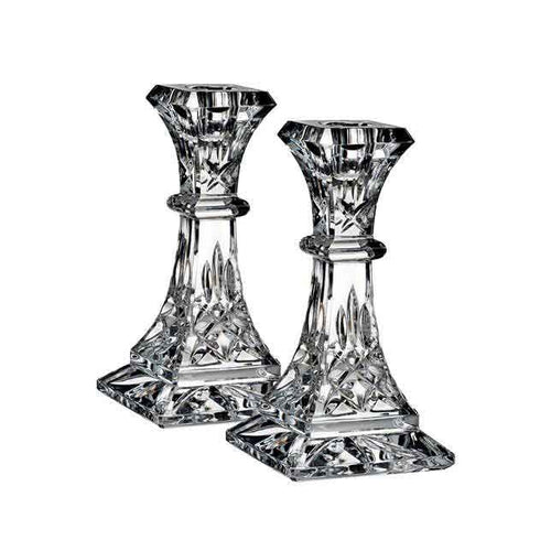 Waterford - Lismore 6in Candlestick Pair | LaViano Jewelers 