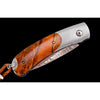 William Henry - Pocket Knife B09 ORANGE WAVE | LaViano